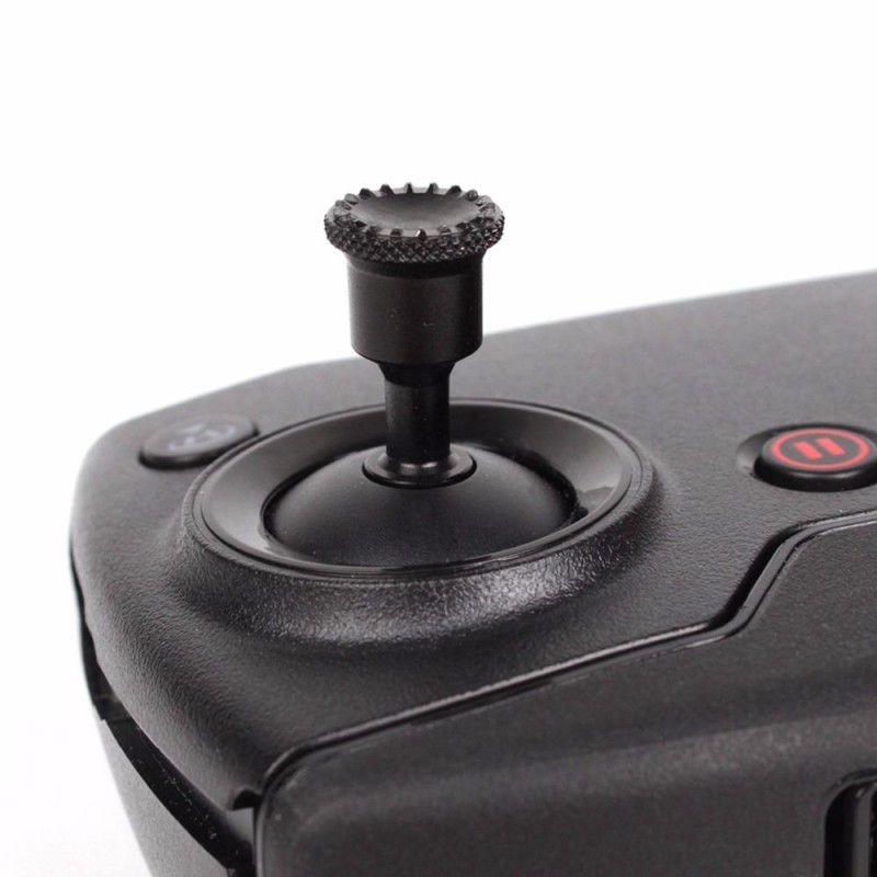 DJI Mavic 2 Pro & Zoom Serisi için Alüminyum Alaşımlı Başparmak Rocker Kapak Kumanda Joystickleri Siyah