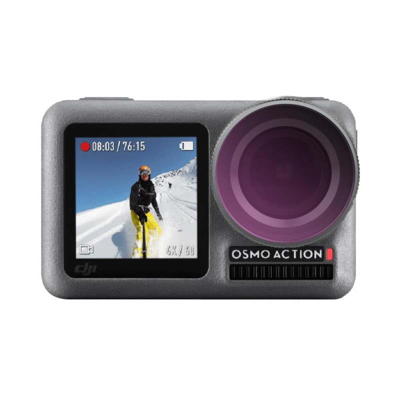 DJI Osmo Action Kamera Ayarlanabilir Polarize Güneş Lens Filtresi