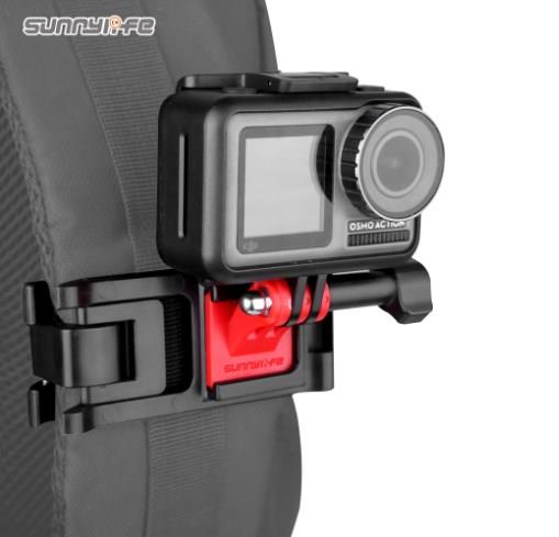 DJI Osmo Action, Osmo Pocket ve Aksiyon Kameralar için Universal Backpack Clamp