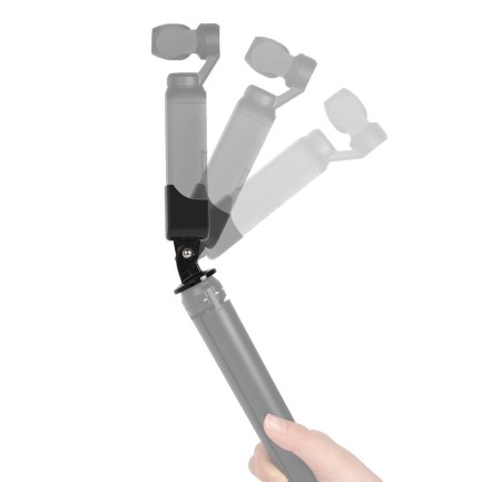 DJI Osmo Pocket İçin Monopod Tripod Bağlantı Adaptörü Tripod Yuvalı - Thumbnail