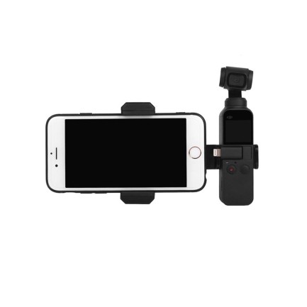 DJI Osmo Pocket 2 / Pocket 1 Serisi Telefon Tutucu Tripod Yuvalı - Thumbnail