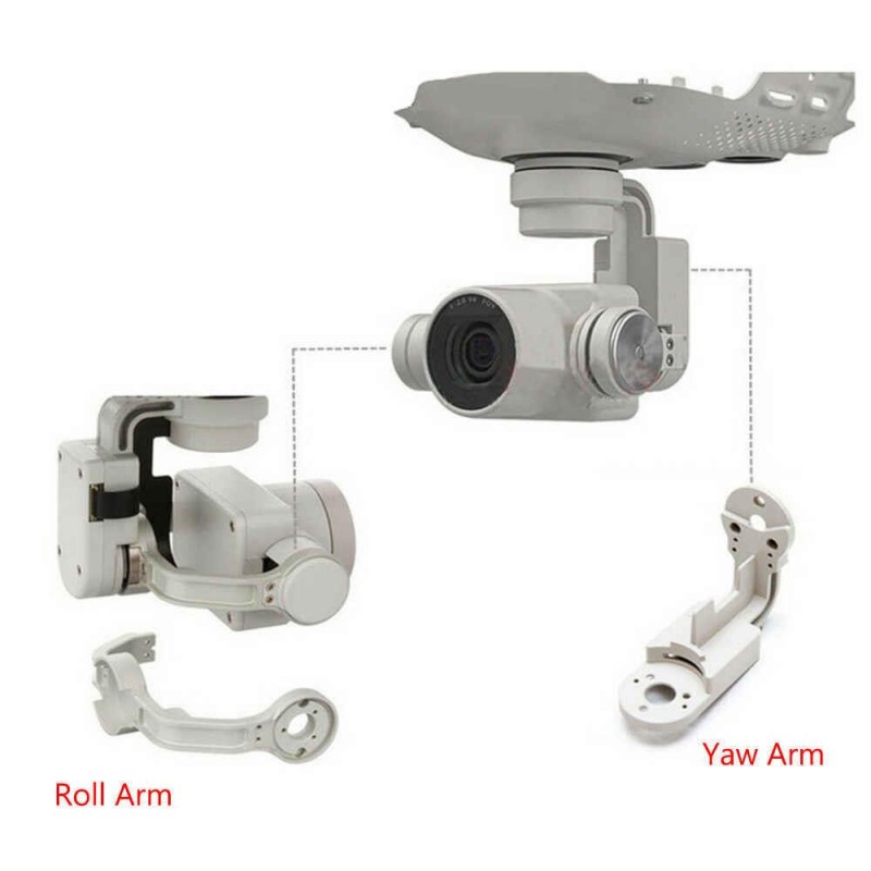 DJI Phantom 4 Pro / Advanced Gimbal Roll Dirsek Arm