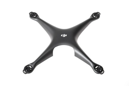 DJI - DJI Phantom 4 Pro Obsidian Upper Cover Üst Body Gövde Kabuk Siyah