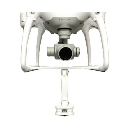 SUNNYLIFE - DJI Phantom 4 Pro ve Advanced İçin Aksiyon Kamera Bağlantı Aparatı Tripod Yuvalı ( Titreşim Önleyici Plaka Dahil )