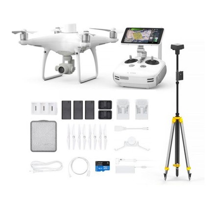 DJI - DJI Phantom 4 RTK Drone & D-RTK 2 Mobil Bas Istasyonu Combo