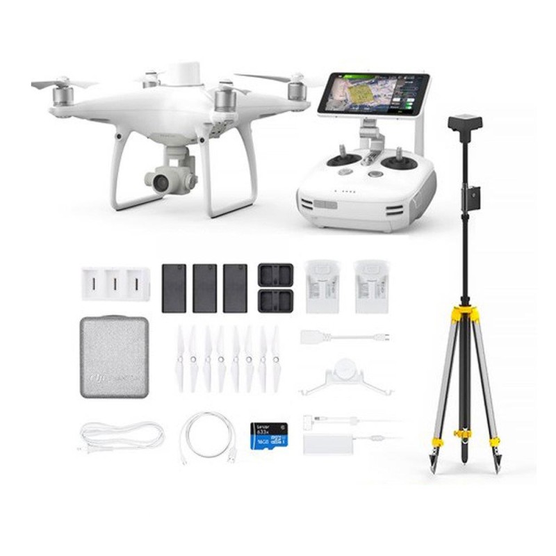 DJI Phantom 4 RTK Drone & D-RTK 2 Mobil Bas Istasyonu Combo