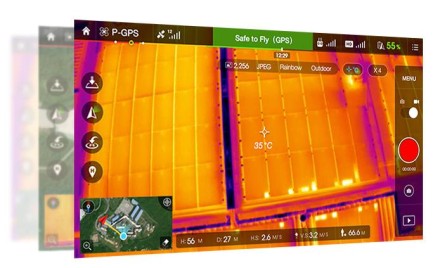 DJI FLIR ZENMUSE XT 640 x 512 13mm 9HZ Radiometric Drone Termal Kamera - Thumbnail