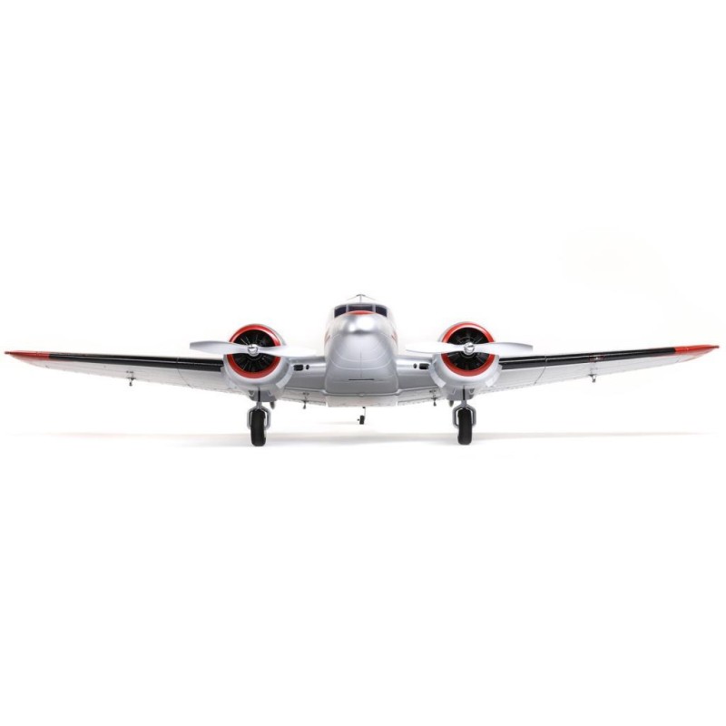 E-flite Beechcraft D18 1.5m Bind-N-Fly Basic Electric Airplane (1499mm) w/Smart ESC, AS3X & SAFE Rc Uçak