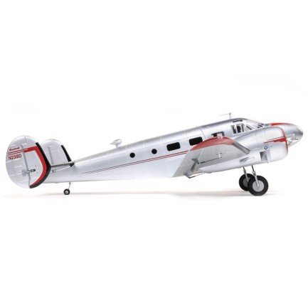 E-flite Beechcraft D18 1.5m Bind-N-Fly Basic Electric Airplane (1499mm) w/Smart ESC, AS3X & SAFE Rc Uçak - Thumbnail