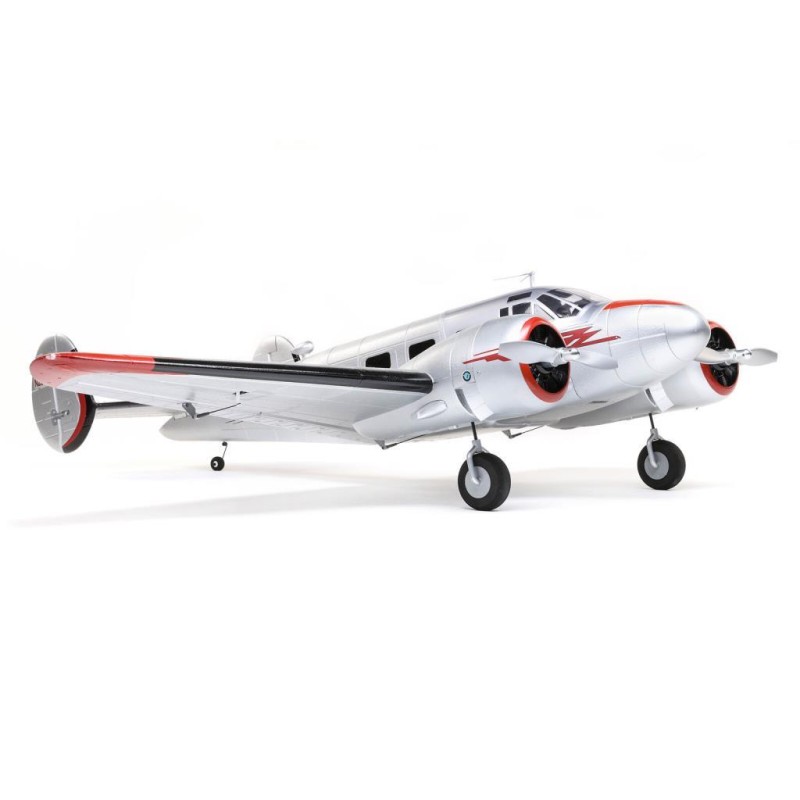 E-flite Beechcraft D18 1.5m Bind-N-Fly Basic Electric Airplane (1499mm) w/Smart ESC, AS3X & SAFE Rc Uçak