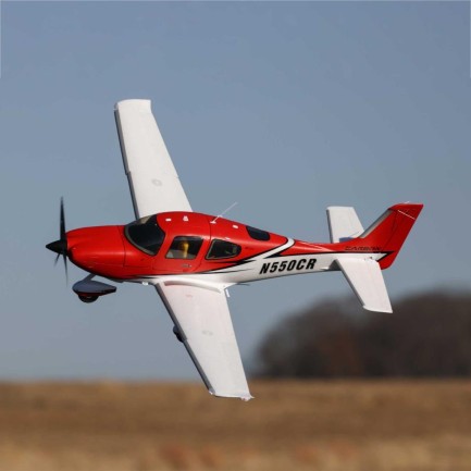 E-Flite Cirrus SR22T 1.5m BNF Basic - Smart/AS3X/SAFE Select RC Model Uçak - Thumbnail