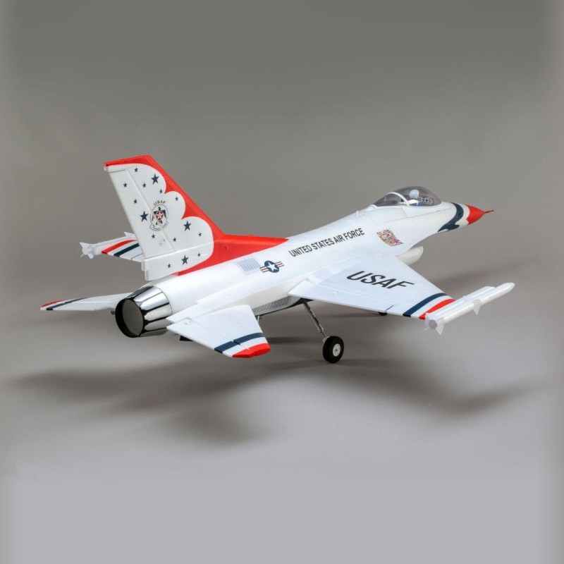 E-flite F-16 Thunderbirds 70mm EDF Jet BNF Basic - AS3X / SAFE Select RC Model Uçak