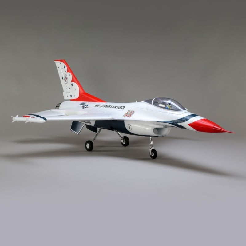 E-flite F-16 Thunderbirds 70mm EDF Jet BNF Basic - AS3X / SAFE Select RC Model Uçak