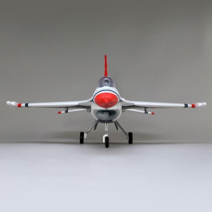 E-flite F-16 Thunderbirds 70mm EDF Jet BNF Basic - AS3X / SAFE Select RC Model Uçak - Thumbnail