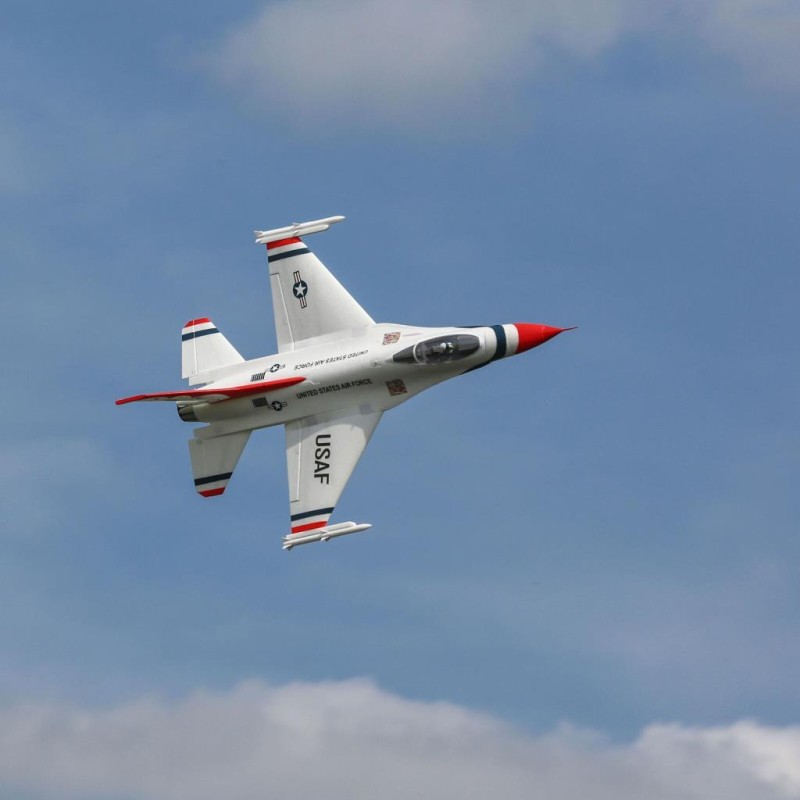 E-flite F-16 Thunderbirds 70mm EDF Jet BNF Basic - AS3X / SAFE Select RC Model Uçak