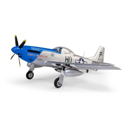 E-Flite - E-Flite P-51D Mustang 1.2m BNF Basic with AS3X and SAFE Select “Cripes A’Mighty 3rd” Rc Model Uçak