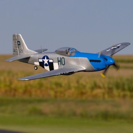 E-Flite P-51D Mustang 1.2m BNF Basic with AS3X and SAFE Select “Cripes A’Mighty 3rd” Rc Model Uçak - Thumbnail