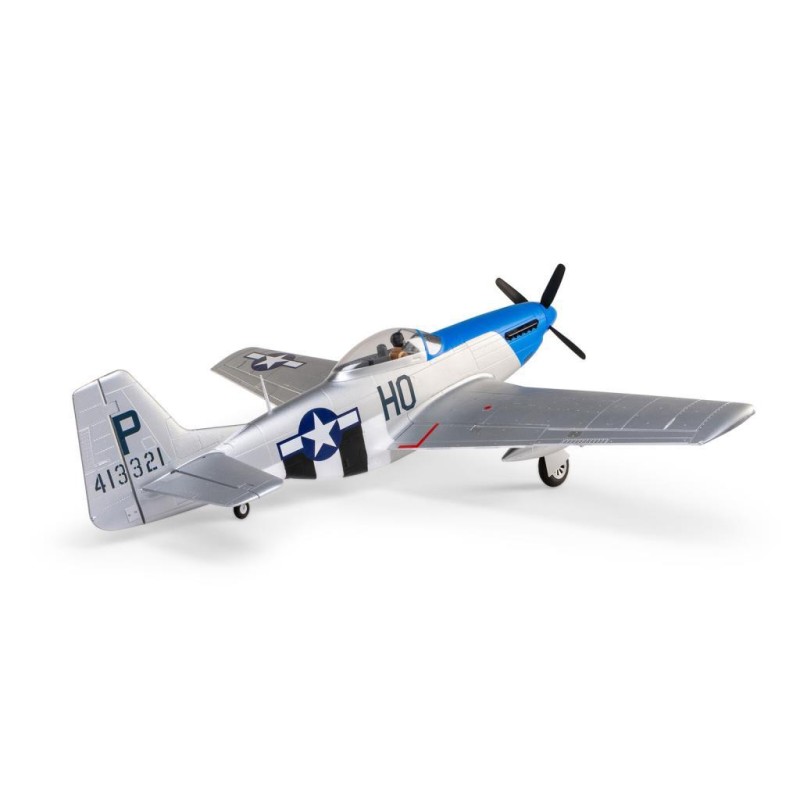 E-Flite P-51D Mustang 1.2m BNF Basic with AS3X and SAFE Select “Cripes A’Mighty 3rd” Rc Model Uçak