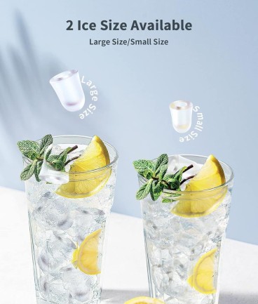 Ecozy IM-BS260A Ice Maker Buz Yapma Makinesi Siyah - Thumbnail