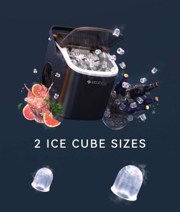 Ecozy IM-BS260C Ice Maker Buz Yapma Makinesi Siyah - Thumbnail