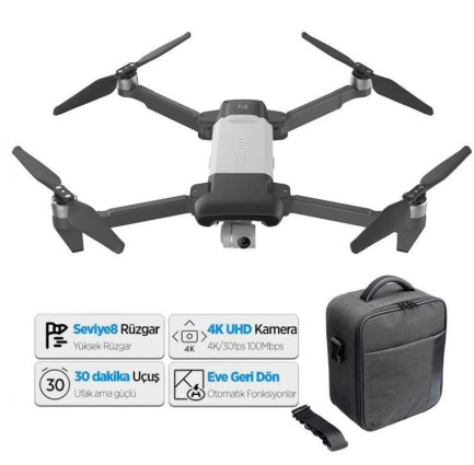 FIMI - Xiaomi FIMI X8 SE X8SE Black 4K Kameralı Drone Seti Voyage Edition Çanta Dahil - Distribütör Garantili