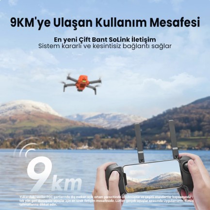 FIMI Mini 3 Combo Drone - 4K 60fps Video - Sony 48MP Sensör - 250gr Kayıtsız - Dual Bant 9km - Thumbnail