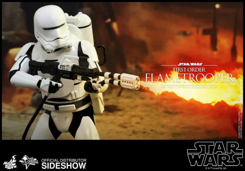 Hot Toys First Order Flame Trooper Sixth Scale Figure