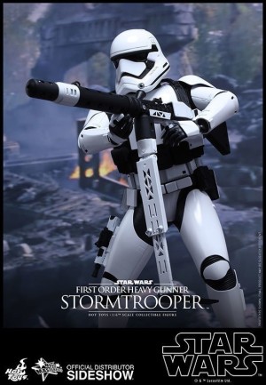 Hot Toys First Order Heavy Gunner Stormtrooper Sixth Scale Figure - Thumbnail