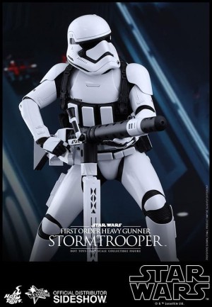 Hot Toys First Order Heavy Gunner Stormtrooper Sixth Scale Figure - Thumbnail