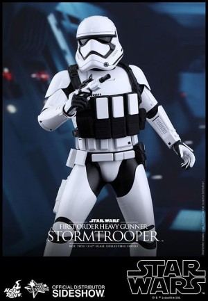 Hot Toys First Order Heavy Gunner Stormtrooper Sixth Scale Figure - Thumbnail