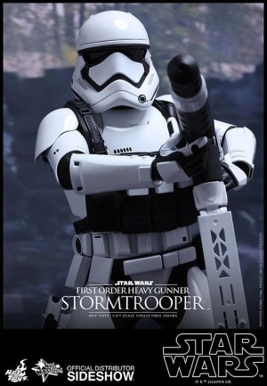 Hot Toys First Order Heavy Gunner Stormtrooper Sixth Scale Figure - Thumbnail