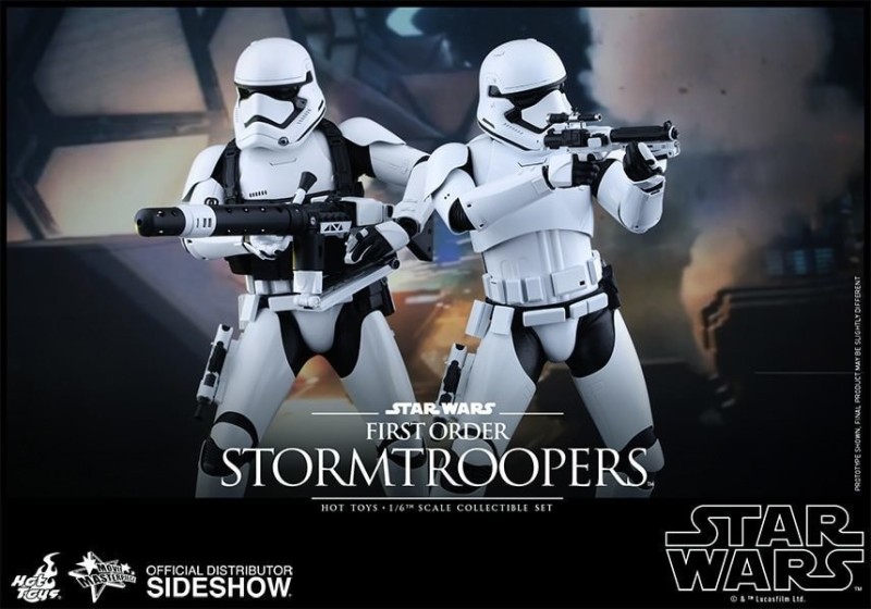 Hot Toys First Order Stormtroopers Sixth Scale Figure Set