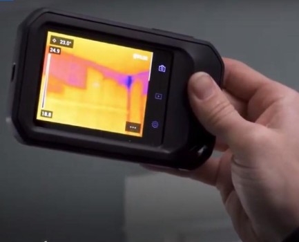 FLIR C5 Kompakt Cep Tipi Taşınabilir Termal Kamera Görüntüleme Cihazı - Thumbnail