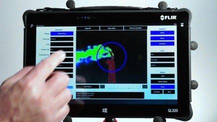 FLIR QL320 Quantitative Optik Endüstriyel Gaz Sızıntısı Görüntüleme Sistemi For GF620/GFx320/GF320 - Thumbnail