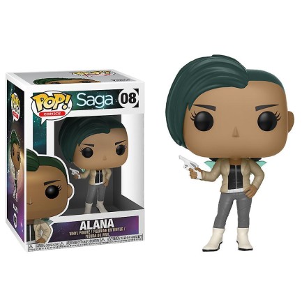 Funko POP Comics Saga Alana w/ Gun Action Figure - Thumbnail