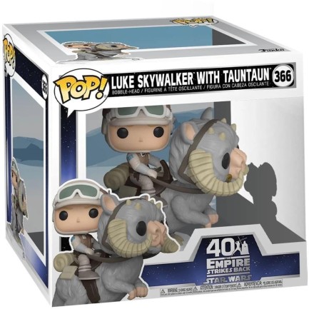 Funko POP Deluxe Star Wars Luke Skywalker With Taun Taun - Thumbnail