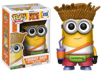 Funko POP Despicable Me 3 Dave Tourist - Thumbnail