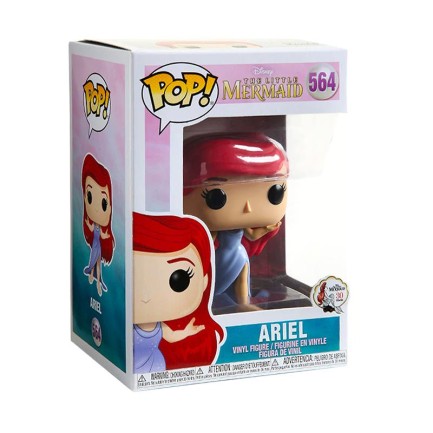 Funko POP Disney Little Mermaid Ariel (Purple Dres - Thumbnail