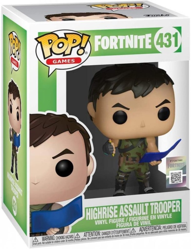 Funko POP Games Fortnite Highrise Assault Trooper