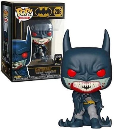 Funko POP Heroes Batman 80th - Red Rain Batman (19 - Thumbnail