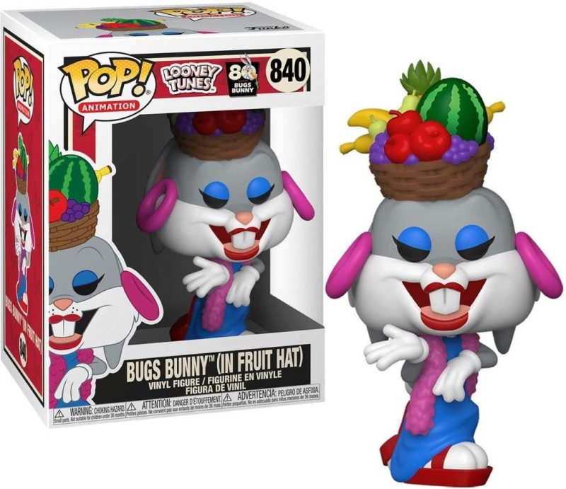 Funko POP Looney Tunes Bugs Bunny 80th In Fruit Hat