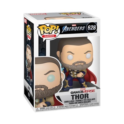 Funko POP Marvel Avengers Game-Verse Thor (Stark Tech Suit) - Thumbnail