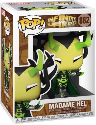 Funko POP Marvel Infinity Warps Madame Hel - Thumbnail