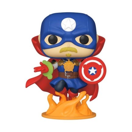 Funko - Funko POP Marvel Infinity Warps Soldier Supreme