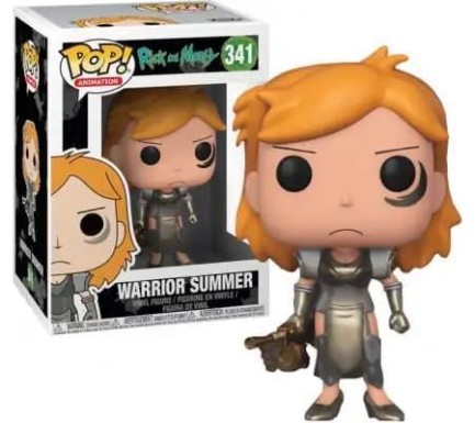 Funko POP Rick And Morty Warrior Summer - Thumbnail