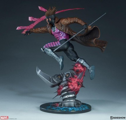 Sideshow Collectibles Gambit Maquette 300727 / Marvel Comics / X-Men - Remy LeBeau - Thumbnail