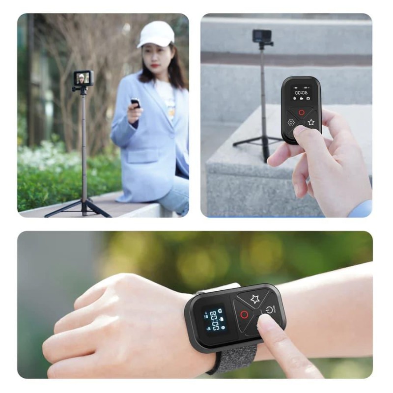 GoPro Aksiyon Kameraları İçin The Remote Uzaktan Kumanda 3.0 ( GoPro Hero13 Black,Hero12 Black /Hero11 /Hero10/Hero9/Hero8/GoPro Max )