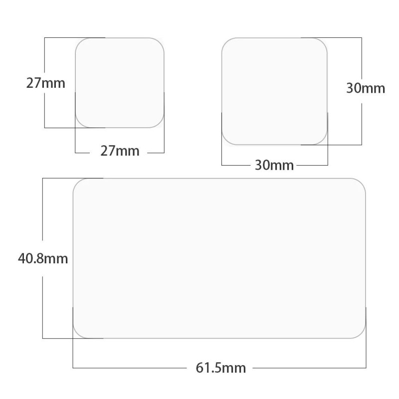 GoPro Hero12 Black / Hero11 / Hero10 / Hero9 Black İçin Temperli Kırılmaz Cam Filmi Ekran Koruyucu ( Ön Ekran + Arka Ekran + Lens )