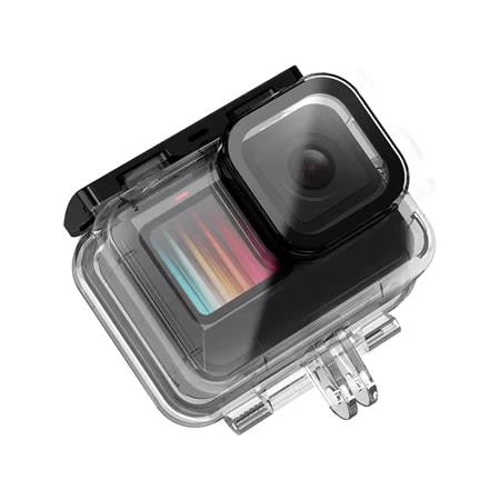 GoPro Koruyucu Kamera Kutusu Protective Housing Su Altı Kılıfı ( HERO12 Black / HERO11 Black & HERO10 Black & HERO9 Black İçin )