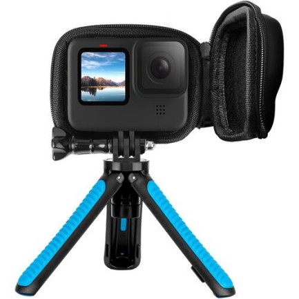 GoPro Kameralar İçin Mini EVA Case Taşıma Çantası Cep Boy ( Hero12 Black Hero11 Black / Hero10 Black / Hero9 Black ) - Thumbnail